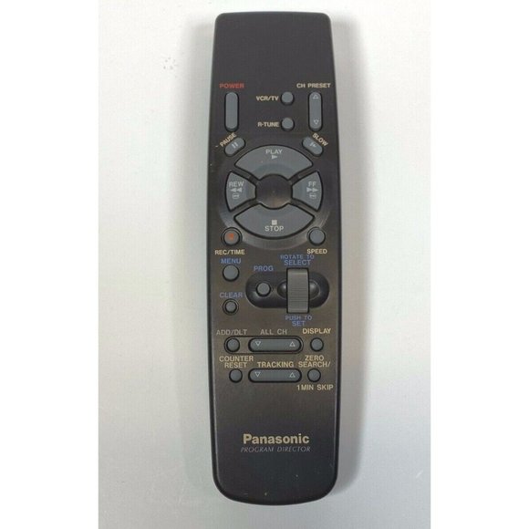 Panasonic VSQS1330 Program Director Universal TV VCR Remote Control - Picture 1 of 2
